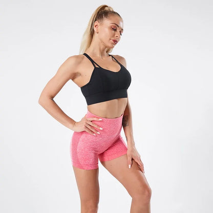 Women's High Waist Seamless Running Shorts (5 colors)