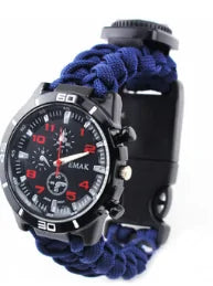 5 In 1 Multi Tool Survival Watch (various colors)