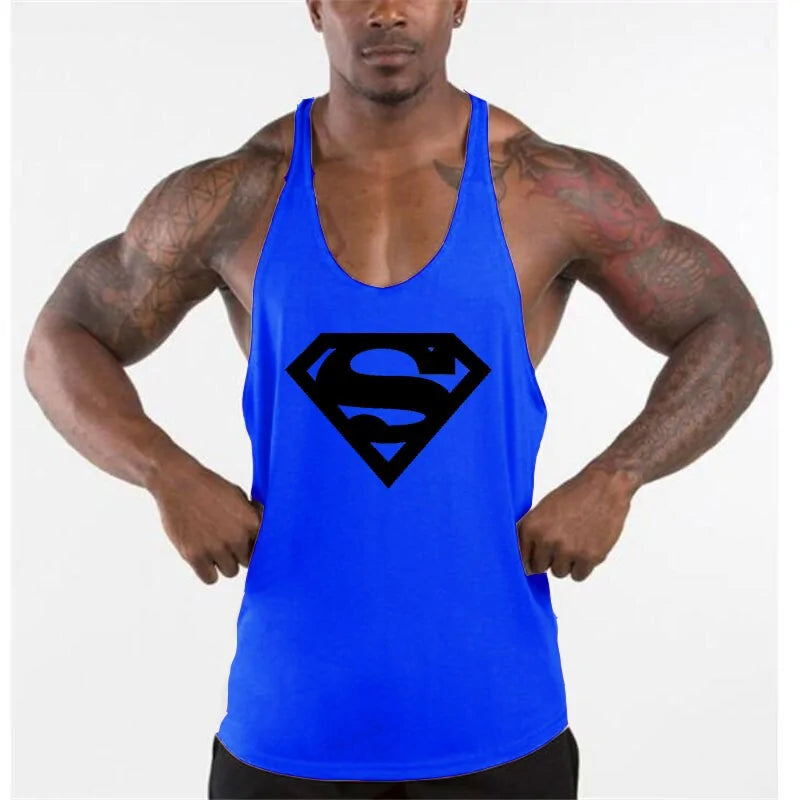 Bodybuilding Cotton Gym Sleeveless Tank (various colors)