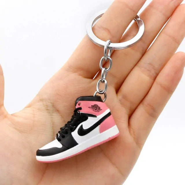 3D Sneaker Shoe Keychains