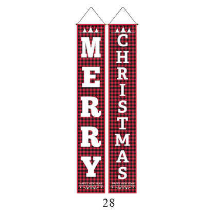 Christmas Door Banner Decoration