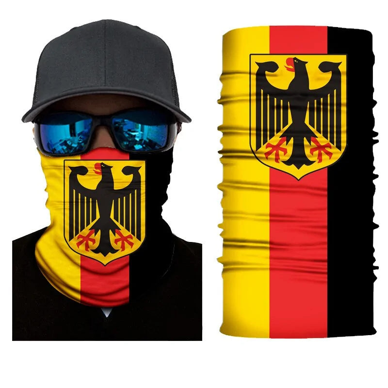 Flag Face Bandana: Multi-functional Outdoor Accessory