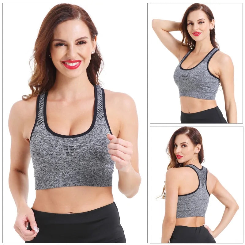 High Impact Seamless Sports Bra for Workout (5 colors)