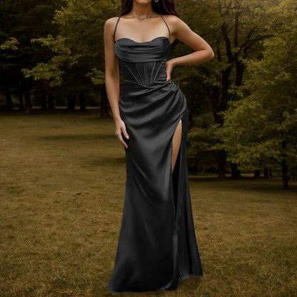 Women's Satin Dress (various colors)