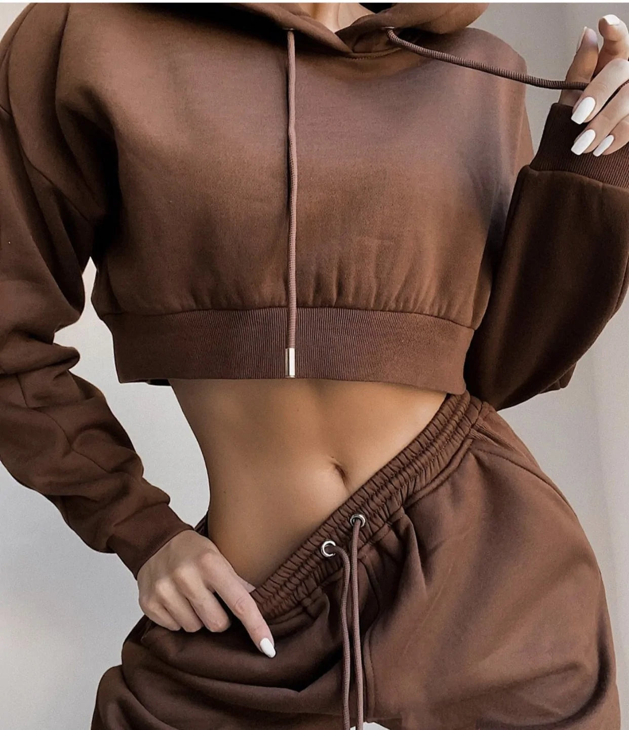 Winter Casual Tracksuit: Hoodie & Sweatpants Set (various colors)