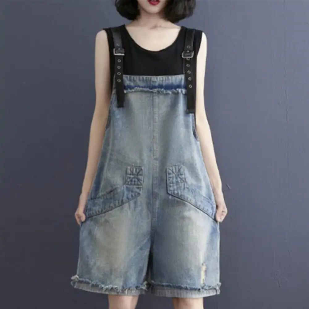 Summer Denim Rompers (various shades)