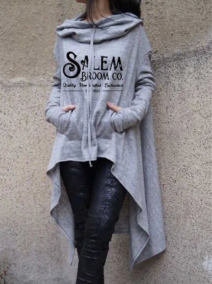 Women Irregular Salem Broom Co Sweatshirt (3 colors)