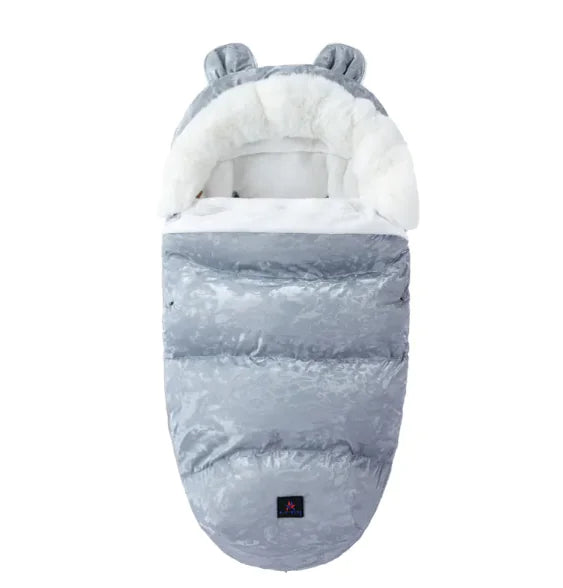 Baby Sleeping Bag with Fur Collar (various colors)