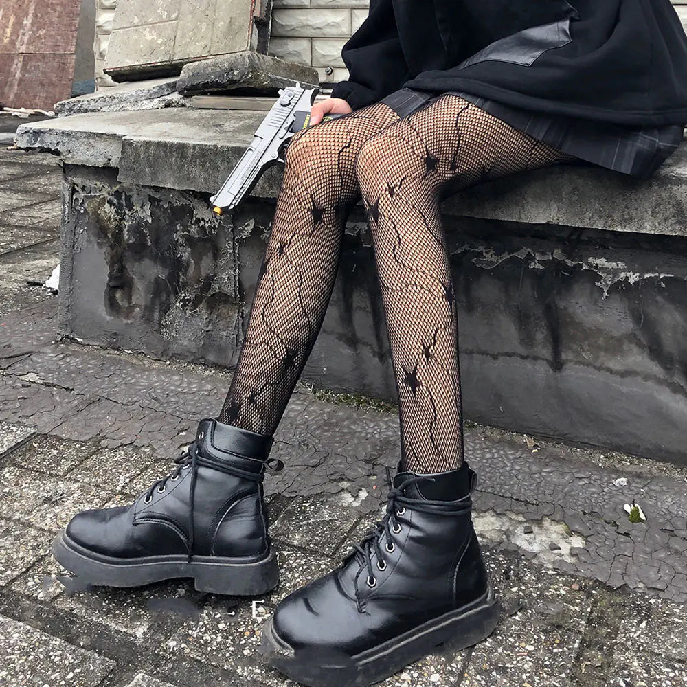 Tights in Fishnet Design (various styles)