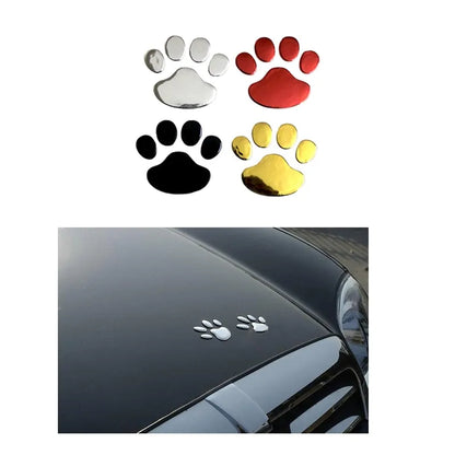 Animal Footprint Stickers (various colors)