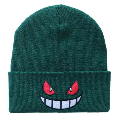 Cartoon Mouth Eyes Beanie