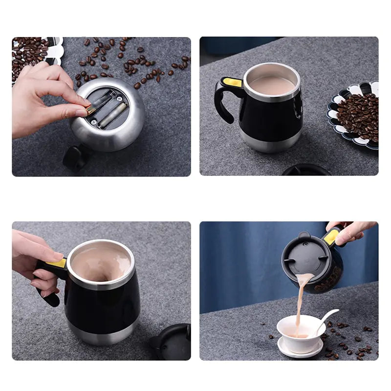 Self Stirring Magnetic Mug (various styles)