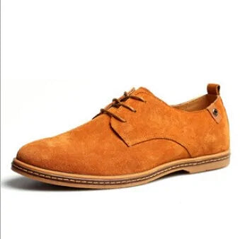 Suede Oxfords Men Leather Shoes (various colors)