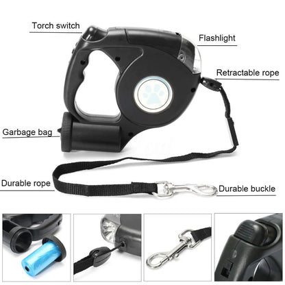 LED Dog Leash Lead