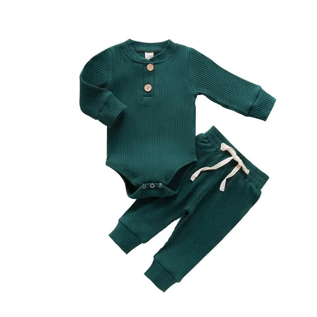 Infant Knitted Clothes Set (various colors)