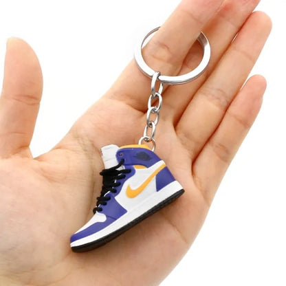 3D Sneaker Shoe Keychains