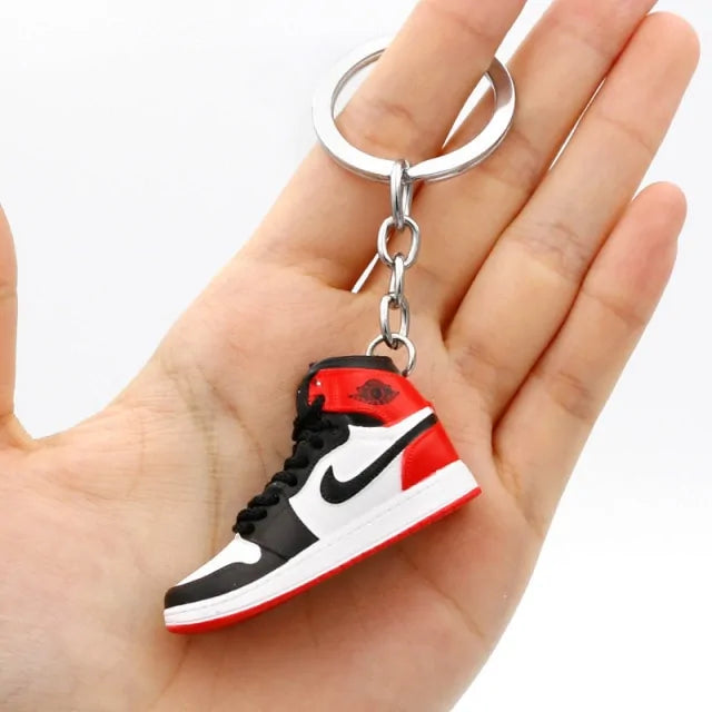 3D Sneaker Shoe Keychains