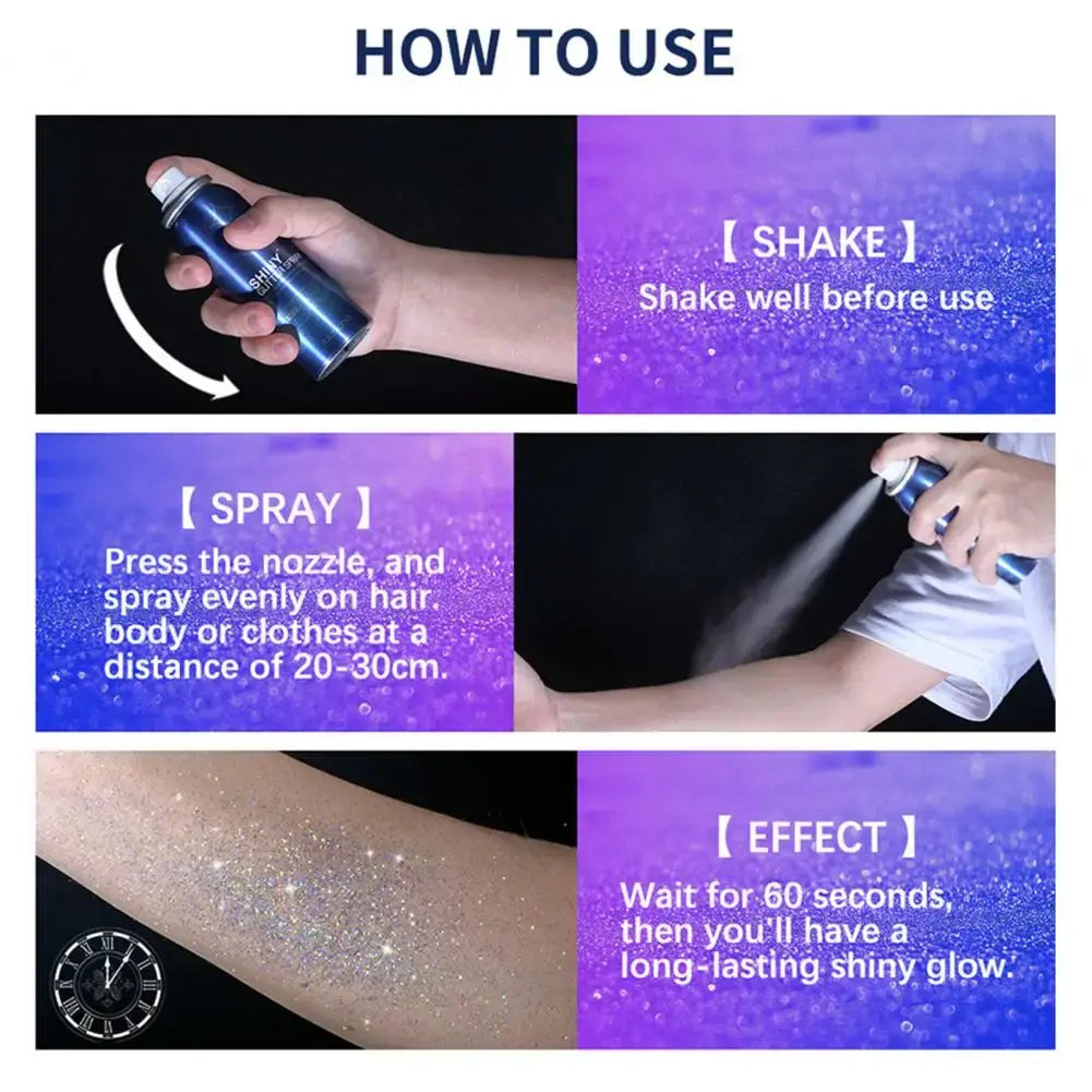 Shiny Glitter Spray