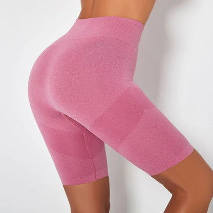 Women High Waist Seamless Legging Yoga Shorts (6 colors)