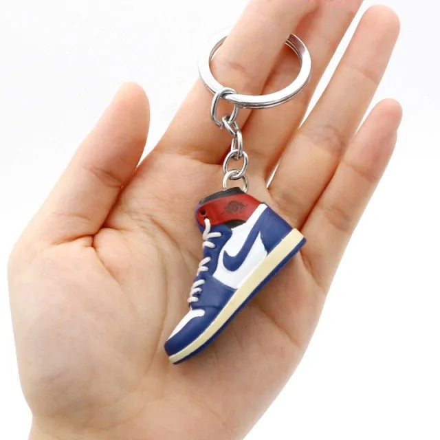 3D Sneaker Shoe Keychains