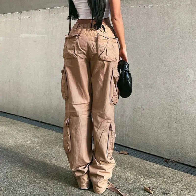 Cargo Solid Baggy Pants (various colors)