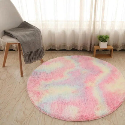 Warm Thick Round Rugs