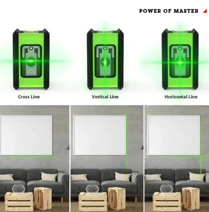 Level - Mini Infrared Laser Horizontal Green Light