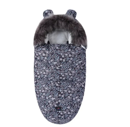 Baby Sleeping Bag with Fur Collar (various colors)