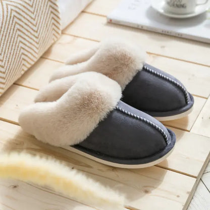 Winter Warm Home Fur Slippers Women (unisex)