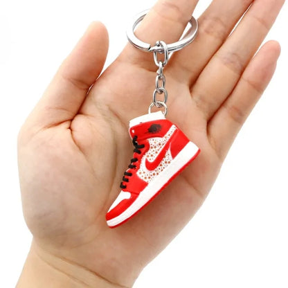 3D Sneaker Shoe Keychains