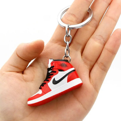 3D Sneaker Shoe Keychains