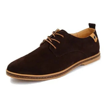 Suede Oxfords Men Leather Shoes (various colors)