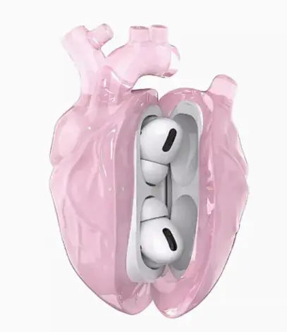 Airpod Heart Headphone Case (various colors)