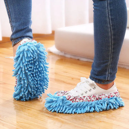 Floor Dust Cleaning Slippers (various colors)