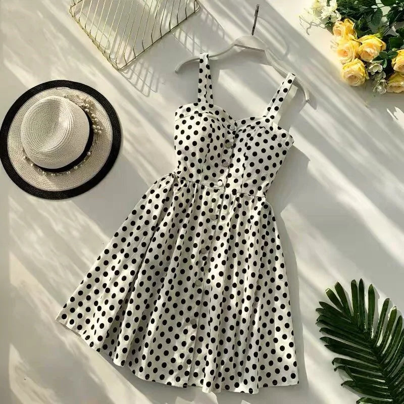 Summer Dress with Bare Shoulders (various styles & colors)