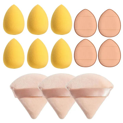 Makeup Puff Set (various colors)