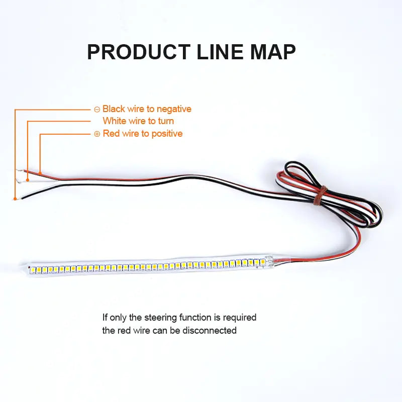 Car Rearview Mirror & Turning Signal Indicator Lamp