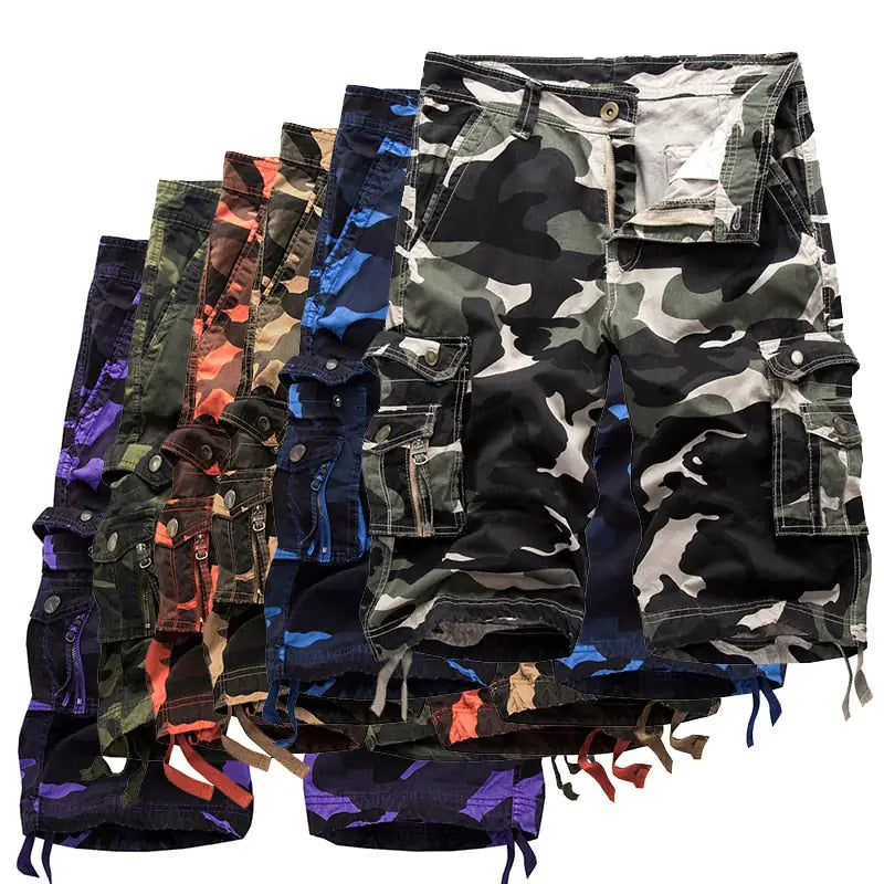 Cargo Shorts Men Military (various colors)