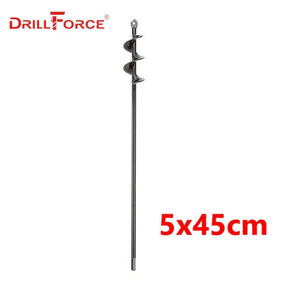 Garden Planter Auger Spiral Drill Bit