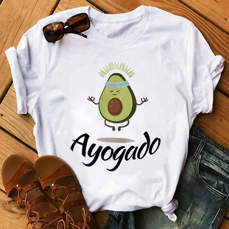 Cartoon Avocado T-Shirt (various prints & styles)