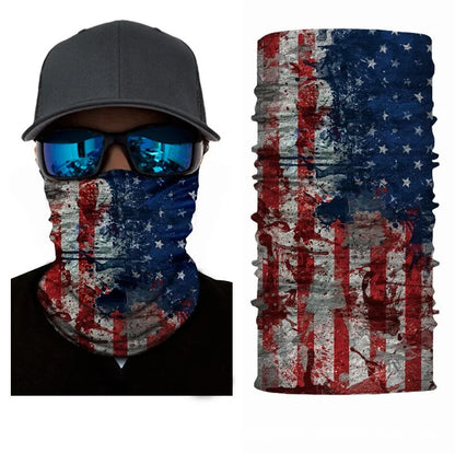 Flag Face Bandana: Multi-functional Outdoor Accessory