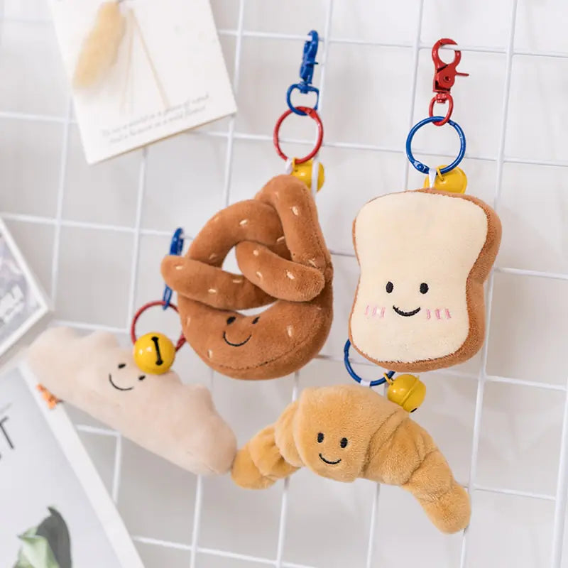 Cartoon Figure Bread Plush Toy (11 varieties)