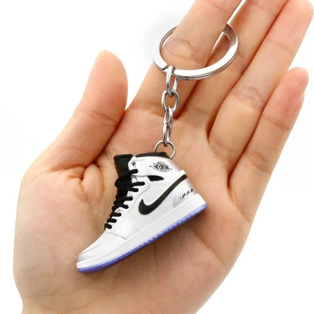 3D Sneaker Shoe Keychains