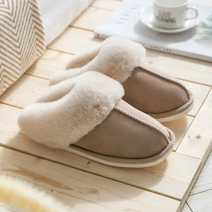 Winter Warm Home Fur Slippers Women (unisex)