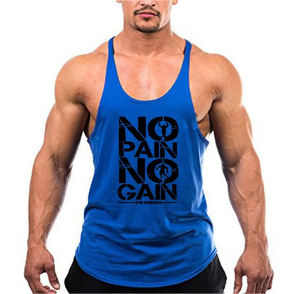 Bodybuilding Cotton Gym Sleeveless Tank (various colors)