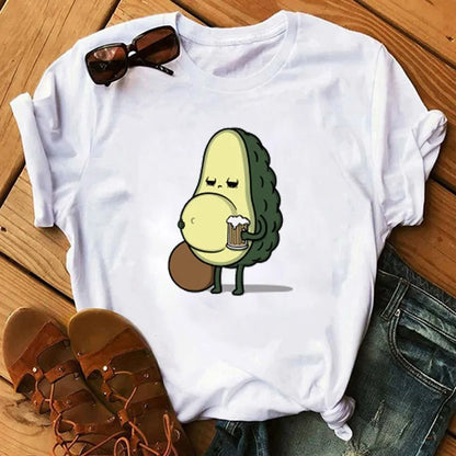 Cartoon Avocado T-Shirt (various prints & styles)