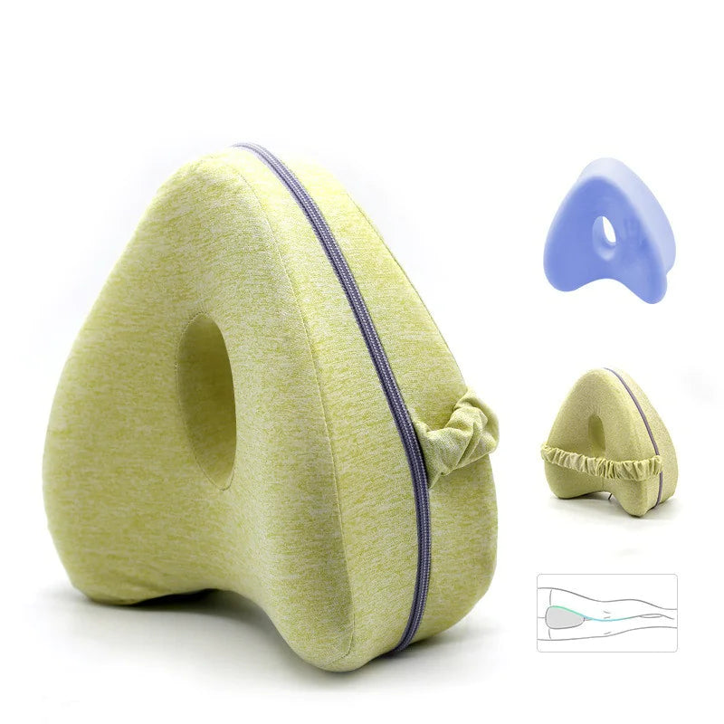 Heart-Shaped Memory Foam Contour Legacy Leg Pillow