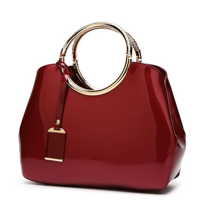 High Quality Patent Leather Bag (various colors)