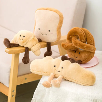 Cartoon Figure Bread Plush Toy (11 varieties)