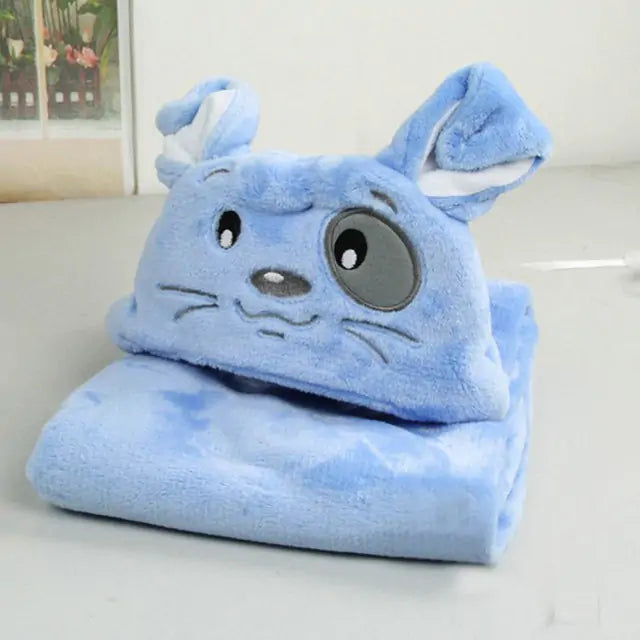 Baby's Hooded Animal Bath Towel